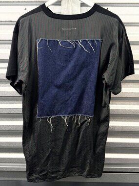 MAISON MARTIN MARGIELA MM6 Multicolor Multi Panel T-Shirt Oversized S